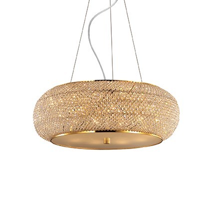 ΦΩΤΙΣΤΙΚΟ ΚΡΕΜΑΣΤΟ PASHA' 10xE14 Φ55cm N. 82257