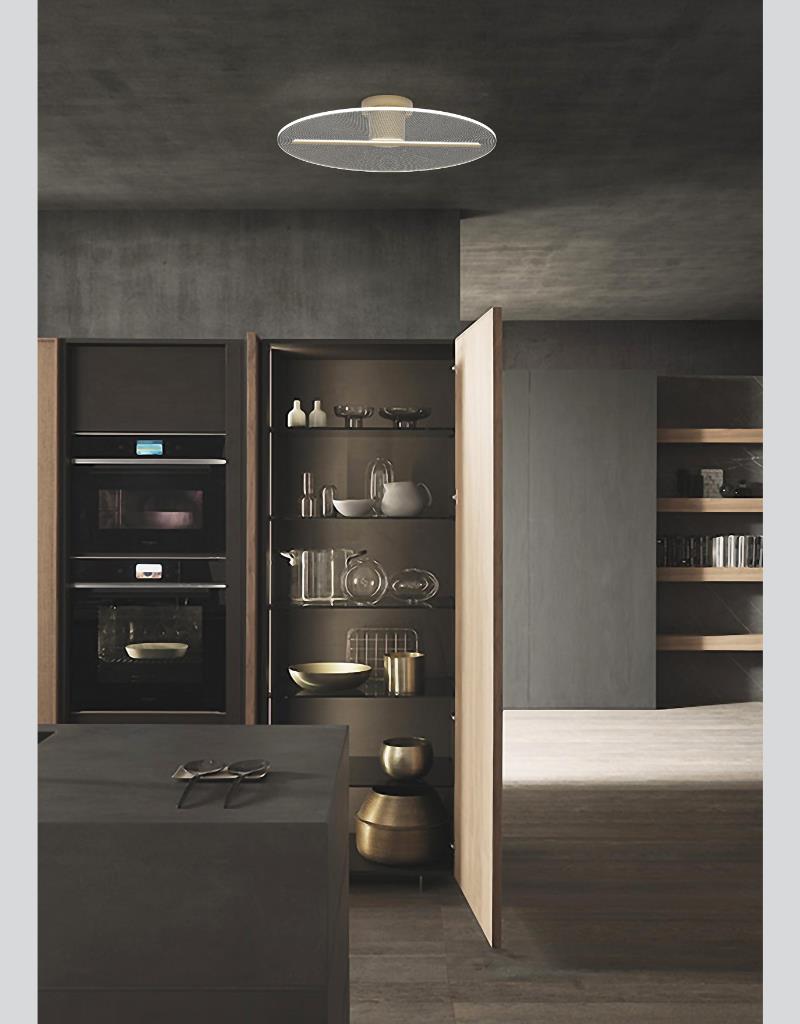 ΦΩΤΙΣΤΙΚΟ ΟΡΟΦΗΣ KOI/PA45 0 LED 16W 3000K Φ.45cm Ν. 7043-SIKREA