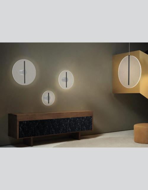 ΦΩΤΙΣΤΙΚΟ ΟΡΟΦΗΣ KOI/PA45 N LED 16W 3000K Φ.45cm Ν. 7050-SIKREA